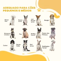 PawHut Barreira de Segurança Extensível 3 Peças com Estrutura de Madeira e Suporte de Pé 113-166x36x71 cm Marrom(m-8)