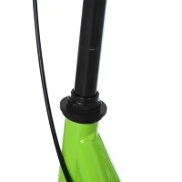 HOMCOM Kinderroller Scooter Tretroller Cityroller Kickscooter Roller Kinder Kickboard mit Luftreifen und Handbremse Scooter Kinder ab 5 Jahre 16 Zoll Grün 139 x 58 x 90-96 cm(m-14)