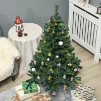 HOMCOM kerstboom dennenboom met decoratie(m-12)