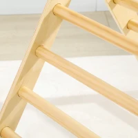 AIYAPLAY Triângulo de Escalar de Madeira Dobrável Triângulo de Aprendizagem para Desenvolver Habilidades de Equilíbrio e Coordenação 82x66x71 cm Madeira(m-9)