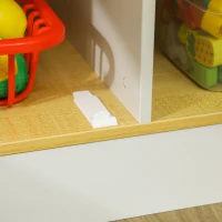 AIYAPLAY Kids Play Kitchen, Pretend Play Kitchen with Realistic Oven, Stove, Sink, Kitchen Accessories, White(m-9)