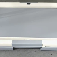 PawHut Tabuleiro para Resguardos de Cães Sanita para Cães com Bandeja para Treino em Exterior e Interior 63x48,5x6 cm Cinza(m-9)