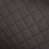 Set aus 2 ergonomischen Stühlen, mit Metallbeinen, für Wohnzimmer und Schlafzimmer, 58x56x80 cm, Schwarz(m-9)