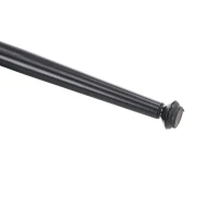 Ankleidestuhl mit samtartigem Bezug und Metallbeinen, moderner Freizeitstuhl für Wohnzimmer und Schlafzimmer, 74,1×77,9×81 cm, Schwarz(m-11)