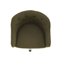 Samtartiger Bürostuhl, verstellbarer 360° Drehstuhl, höhenverstellbar, geeignet für Wohnzimmer, Schlafzimmer, Büros, Hotels und Restaurants, 56,48×52,98×90,5 cm, Grün(m-11)