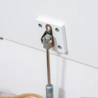 HOMCOM Bancă de Depozitare Portabilă pentru Jucării 2 în 1, Ladă cu Spătar pentru Copii de 3-6 Ani, 60x30x50 cm, Albastru(m-9)