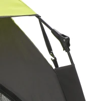 PawHut Foldable Dog Cat Tent with Waterproof Oxford, Carry Bag for Extra Large Dog, Green(m-9)