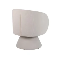 Set di 2 sedie moderne da salotto e camera da letto, girevoli a 360°set di 2, Beige(m-9)