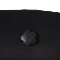 Outsunny Rattan Garden Swing Chair 3-Seater Black(m-8)