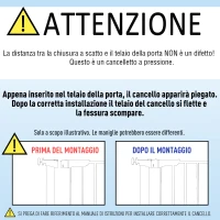 PawHut Cancelletto di Sicurezza per Cani, Fissaggio a Pressione Larghezza Regolabile 74-95cm(m-6)