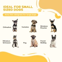 PawHut 3 Panels Dog Gate w/ Support Feet Fence Safety Barrier Freestanding Wood White(m-4)