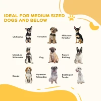 PawHut Foldable Dog Gate, Freestanding Pet Gate, with Two Support Feet, for Staircases, Hallways, Doorways - Grey(m-4)