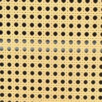 Weißer Rattan-TV-Ständer, geeignet für 90-Zoll-Fernseher, robuste Konstruktion, Weiß(m-12)