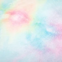 Vinsetto Fluffy Unicorn Office Chair with Mid-Back and Swivel Wheel, Cute Desk Chair, Rainbow Multi-Colored(m-9)