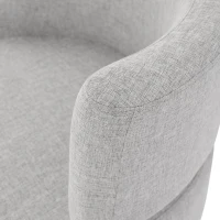 Bequemer Drehstuhl mit 360-Grad-Rotation, Grau(m-7)