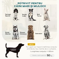 PawHut Canapea pentru Câini Căptușit, Culcuș pentru Câini cu Husă Detașabilă și Picioare din Lemn, 100x62x32 cm, Verde(m-4)