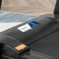 Tapis de Course Electrique Pliable - Aosom.fr x FFHandball - Tapis Roulant 1-12 Km/h 500 W écran LCD 12 programmes Noir(m-8)