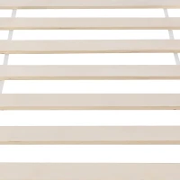 Letto a casetta con finestre, senza materasso，200×90 cm, Bianco(m-9)