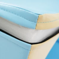 Énormes blocs de construction en mousse 6-en-1, jeu créatif, ramper à travers des arcs et glisser, matériau PU durable, Jaune(m-8)
