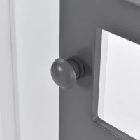 Lit maison avec fenêtres, 200×90 cm,sans matelas,  Blanc(m-8)