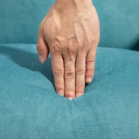 Homcom Fotoliu Electric – Albastru, In, Suport Picioare & Telecomanda(m-9)