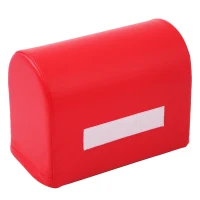 5-en-1 Grands Blocs de Construction en Mousse Douce et Colorée pour Enfants – Jeu Créatif, Imperméable et Facile à Nettoyer, Orange(m-11)