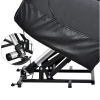 Remote Control Leather Recliner Chair Sofa with Side Pockets, Cup Holders, Electric Recliner Armchair for Elderly, 83L x 90W x 105H cm, Black(m-11)