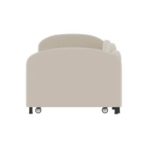 Sofa-Bett 90x200 cm Blumenform, ideal für Kinderzimmer und Wohnzimmer, Für Kinder, Beige(m-8)