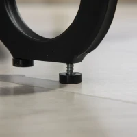 Set aus 2 Chenille Esszimmerstuhl mit runder Rückenlehne,für Esszimmer Wohnzimmer Büro, Rosa(m-9)