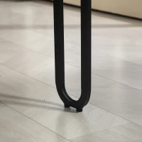 Set aus 2 Chenille Esszimmerstuhl mit runder Rückenlehne, Grau(m-8)