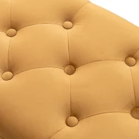 Panca con vano contenitore, poggiapiedi per camera da letto, soggiorno, ingresso, Caffè(m-6)