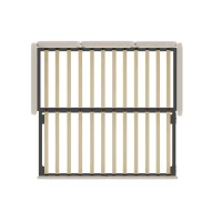 Divano Letto con cassetti, per camera da letto e soggiorno, 90x200 cm,senza materasso, Beige(m-9)