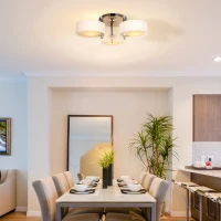 HOMCOM plafondlamp acryl kroonluchter 40 W | Aosom.de(m-12)