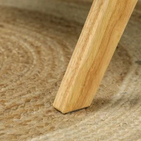 HOMCOM Sillón de Salón Tapizado en PU con Reposabrazos y Marco de Madera de Caucho para Dormitorio Carga 120 kg Verde(m-9)