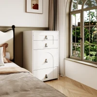 Schminktisch mit LED-Beleuchtung, 3 Schubladen und Spiegel, Multifunktionaler Aufbewahrungshocker, 50×40×115.6 cm, Weiß(m-4)