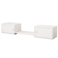 Armadio per scarpe con doppie porte, Panchina versatile per il cambio delle scarpe, 189×40×34,5 cm, Bianco(m-6)