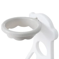 Scivolo per bambini 4-in-1 con altalena, scala e canestro da basket, regolabile in altezza, facile da montare, 113×100×94,5 cm,Verde Antico(m-5)