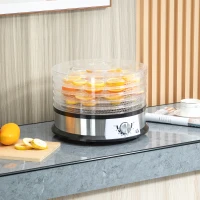 HOMCOM 40-70℃ Five-Tray Food Dehydrator(m-2)