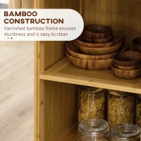 HOMCOM Wózek kuchenny z szufladą, szafką, półkami, uchwytem na ręcznik(m-8)