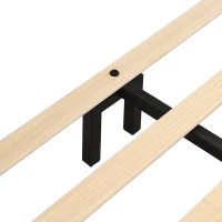 Lit rembourré 140x200 cm, Tête de lit réglable, sans matelas, Blanc(m-7)