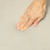 HOMCOM Two-Seater Velvet-Feel Mid Century Sofa - Cream/Blue(m-9)