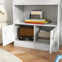 ZoneKiz Biblioteca Copii – Dulap din Lemn cu 2 Usi pentru Jucarii(m-9)