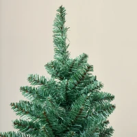 HOMCOM Árvore de Natal Artificial 180 cm com 536 Ramos e Base Cruzada de Madeira Decoração para Interiores Ø90x180 cm Verde(m-8)