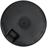 Outsunny Base para Chapéu de Sol Redondo Suporte para Chapéu de Sol Recarregável para Mastro de Chapéu de Sol Ø51x36 cm Negro(m-9)