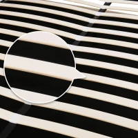 Polsterbett mit Lattenrost und Stauraum, LED-Beleuchtung, ohne Matratze, 180 x 200 cm, Weiß(m-7)