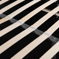 Cama tapizada con almacenamiento hidráulico y cabecero ajustable en altura, sin colchón, 140 x 200 cm, Gris(m-7)