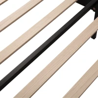 Letto imbottito con testiera regolabile in altezza e rete a doghe, senza materasso, 90×200 cm, Rosa(m-7)