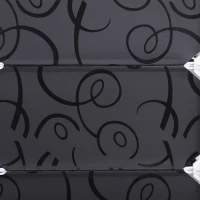 HOMCOM Dulap Pantofi Modular 16 Cuburi in PP Alb si Negru 95x37x160cm(m-10)