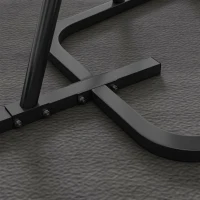 SPORTNOW Suporte Saco de Boxe com Estrutura de Aço Carga 60 kg para Bolas de Velocidade Treino em Ginásio Casa 160x115x208 cm Preto(m-9)