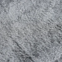 Pawhut Pet Stairs Dogs Cats Ladders Ramp 4 Step Removable Cover Portable Sturdy for Dogs and Cats,Grey(m-8)